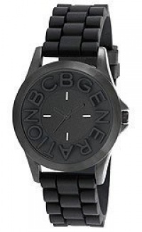 BCBGeneration Sport Collection Black Silicone Women's watch #GL4206