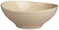 Mikasa Swirl Tan Cereal Bowl