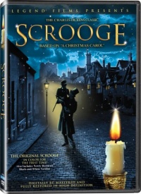 Scrooge - In COLOR! Also Includes the Original Black-and-White Version which has been Beautifully Restored and Enhanced!