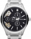 Fossil Dress Twist Stainless Steel Watch Me1124