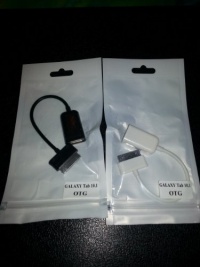 SANOXY Black Female USB OTG Cable Adapter for Samsung Galaxy Tab 10.1/8.9/P7500/P7510