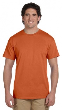 Gildan Men's Seamless Double Needle T-Shirt, Texas Orange, X-Large