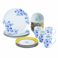 Paula Deen Signature Dinnerware Spring Prelude 16-Piece Dinnerware Set