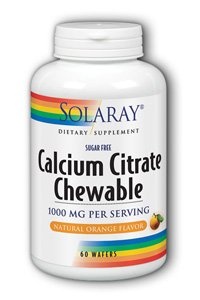 Calcium Citrate Chewable 1000mg (250mg each) - 60 - Chewable