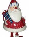 Macy's Holiday Lane Santa Ornament ~ Set of 2!