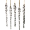 Kurt Adler 5-1/4-Inch Glass Icicle Ornament 12-Piece Box Set