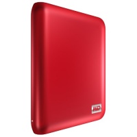 WD My Passport Essential SE 1 TB USB 3.0/2.0 Ultra Portable External Hard Drive (Metallic Red)