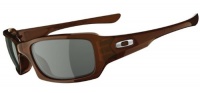 Oakley Fives Squared Polished Rootbeer/Dark Grey Lens Sunglasses