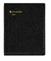 AT-A-GLANCE 2014 Weekly Appointment Book, 8.25 x 10.88 x .56 Inches, Black (70-950-05)