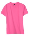 Hanes Classic-Fit Jersey Women's T-Shirt 4.5 oz, XL-Bright Rose