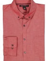 Kenneth Cole New York Oxford Shirt XL Cranberry Combo