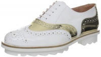 Robert Clergerie Women's Wilmae Oxford,White Patent,37 EU/6.5 B US