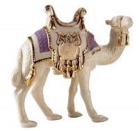 Lenox First Blessing Lavender Saddle Standing Camel Figurine