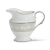 Lenox Bellina Bone China Platinum Banded Creamer