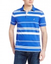 Nautica Men's Mercerized Stripe Polo