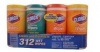 Clorox, 1 fresh scent, 2 lemon fresh,1 orange scent, kills cold & Flu viruses 78 wipes ea