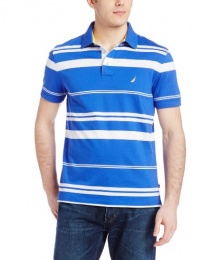 Nautica Men's Mercerized Stripe Polo