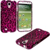 myLife (TM) Hot Pink Leopard Spot Print Series (2 Piece Snap On) Hardshell Plates Case for the Samsung Galaxy S4 Fits Models: I9500, I9505, SPH-L720, Galaxy S IV, SGH-I337, SCH-I545, SGH-M919, SCH-R970 and Galaxy S4 LTE-A Touch Phone (Clip Fitted Front 