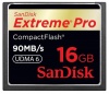 SanDisk Extreme Pro CompactFlash 16 GB Memory Card 90MB/s SDCFXP-016G-X46