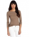 BCBGMAXAZRIA Women's Yvette Round Neck Top