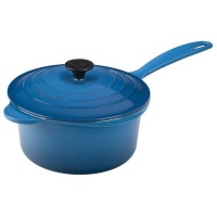 Le Creuset Enameled Cast-Iron 1-1/4-Quart Iron Handle Precision Pour Saucepan, Marseille