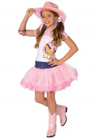 Planet Pop Star Cowgirl Child Costume Pink Large (12-14)