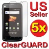 5x ZTE N860 Warp Boost mobile Premium Invisible Clear LCD Screen Protector (5 Pieces)