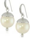 Carolee Picnic Pearls Pearl-Tone Drop Earrings