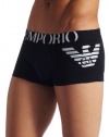 Emporio Armani Men's Eagle Trunk, Black, Medium