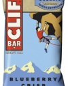 Clif Bar Energy Bar, Blueberry Crisp, 2.4-Ounce Bars, 12 Count