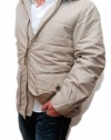 Polo Ralph Lauren Double RL RRL Mens Quilted Coat Jacket Beige Brown