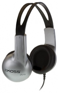 Koss UR-10 Closed-ear Design Stereo Headphones