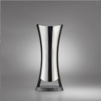 Nambe Anvil Vase, 10-Inch High by 2-1/2-Inch Length by 4-1/2-Inch Width