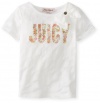 Juicy Couture Baby Baby-Girls Infant Bow T Shirt, Angel, 12-18 Months