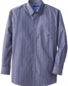 Nautica Men's Big-Tall Long Sleeve Pin Stripe Shirt