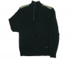 Epic Threads Boy's Quarter Zip Sweater Black XL