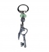 Women's Pandora Style Multi Pendant Key Chain by Nazaro Green