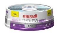 Maxell Rewritable DVD+RW (15-Pack)