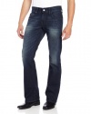 True Religion Men's Danny Bootcut Classic 5 Pocket Jean in Franklin, Franklin, 32