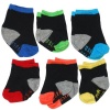 US Polo Assn. Boys 0-24 Months 6 Pack Socks