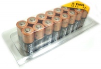 Duracell Coppertop Batteries, Alkaline, AA, 1.5 V, 16 ct.