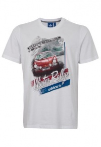 Adidas Originals Men's Porsche Design Winter Rallye T-Shirt-White