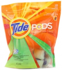 Tide Pods Laundry Detergent Alpine Breeze Scent 18 Count