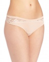 OnGossamer Women's Luxe Lace Thong Panty