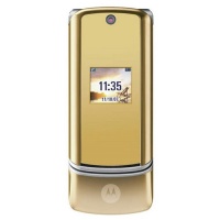 Motorola KRZR K1 Unlocked Phone with 2 MP Camera, MP3/Video Player, and MicroSD Slot--International Version with No Warranty (Summit Gold)