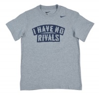 Nike Boys' I Have No Rivals T-Shirt (8-20)-Heather Grey-Youth Small