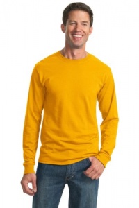 Jerzees Adult Long-Sleeve Heavyweight Blend T-Shirt 29LS - Gold_XL