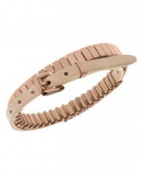 Michael Kors MKJ2640 Rose Gold Double Wrap Leather Bracelet