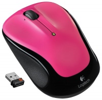 Logitech 910-003121 M325 Wireless Mouse for Web Scrolling - Brilliant Rose