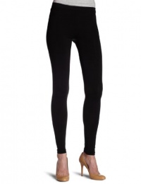 Three Dots Women's Seamless Jersey Leggings,Black,Small/Medium